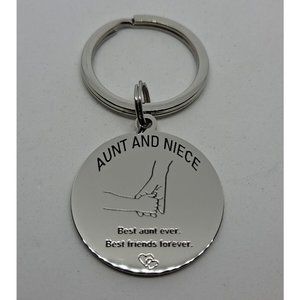 Keychain Aunt & Niece Love Gift Inspirational Gift